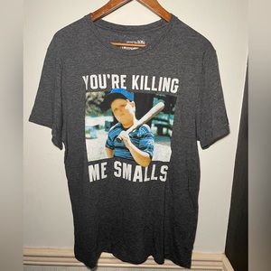 Old Navy Collectabilitees T-Shirt Men's Large Gray "You're Killing Me Smalls"